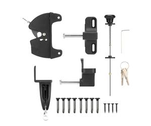 Loquets de porte de clôture, loquets de sécurité autobloquants | Solution de sécurité d' robuste pour piscine, ferme, grange, jardin, terrasse, extérieur