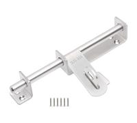 Loquets de porte en acier inoxydable - Petits boulons coulissants solides - Loquets de porte - Boucle de porte - Robuste - Pour abri de jardin