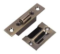 Loquets de porte magnétiques, lot 2 : loquet tactile, placard, coulissant fenêtre, gâche, double(Bronze)