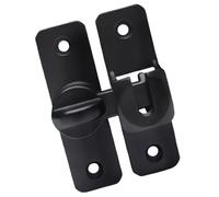Loquets de porte polyvalents en alliage d'aluminium robuste pour accessoires d'intérieur et fournitures de cuisine avec boulon d'opération simple