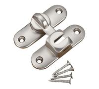 Loquets de porte polyvalents en alliage de zinc robuste pour accessoires d'intérieur et fournitures de cuisine avec fenêtre à opération simple