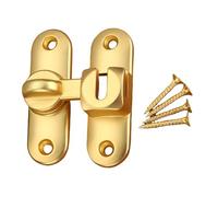 Loquets de porte polyvalents en alliage de zinc robuste pour accessoires d'intérieur et fournitures de cuisine avec fenêtre à opération simple