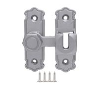 Loquets de porte portables et robustes à 180 degrés, accessoire d'installation facile pour hôtel, salle de bain, garages et armoires, porte de garage
