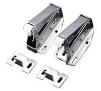 Loquets de porte, verrou placard, lot 2, dispositif verrouillage automatique à rebond, par simple pression, aimant tactile