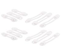 Loquets de sécurité adhésifs pour portes et tiroirs - Souples - x12 AGT