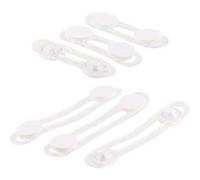 Loquets de sécurité adhésifs pour portes et tiroirs - Souples - x6 AGT