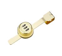 Loquets de sécurité antivol robustes avec mot de passe mécanique pour fenêtre, armoire, loquets sans clé, combinaison d'extérieur résistant aux intempéries pour casiers