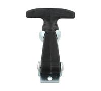 Loquets de tiroir à poignée en T, loquet de capot en caoutchouc flexible avec supports en acier inoxydable, attaches élastiques noires pour porte de boîte de véhicule