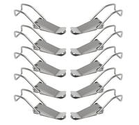 Loquets Industriels Crochet Finition Polie Lisse Attache Sécurisée 10 Pièces Pour Applications Structurelles Extérieures Intérieures Clip De Pour Surfaces Universelles