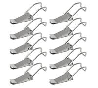 Loquets Industriels Crochet Finition Polie Lisse Attache Sécurisée 10 Pièces Pour Applications Structurelles Extérieures Intérieures Clip De Pour Surfaces Universelles