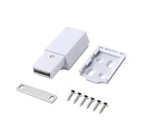 Loquets multifonctions à pousser pour ouvrir les armoires et les tiroirs - Accessoire élégant et bien rangé - Loquets à pousser pour un usage quotidien