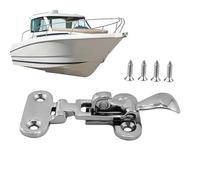 Loquets pour Écoutilles de Bateau - Serrure de Porte de Cabine - Acier Inoxydable Verrouillable pour Trappe Porte Grille Coffre Électrique Bateau Camping-Car