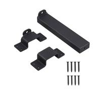 Loquets robustes avec trou de cadenas pour clôture en bois extérieur, porte coulissante de grange, cour