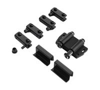 Loquets tactiles à pousser pour ouvrir les loquets à double tête, fermetures avec pince pour placard de salle de bain, matériel à pousser pour ouvrir les loquets tactiles