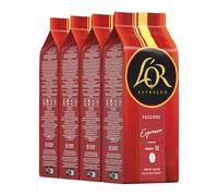 L'OR, 1,8kg Café en Grains Passione Espresso, Arabica & Robusta, Intensité 10, 4x450g