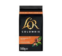 L'OR, 3Kg Café en Grains Colombia, 100% Arabica, Intensité 7, (Lot 6x500g)