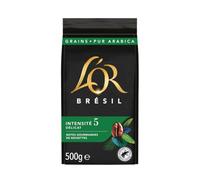 L'OR, 900G Café en Grains Sélection Perle du Brésil, 100% Arabica, Intensité 5 de Torréfaction
