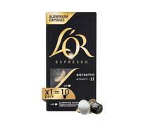 L'OR Café avec caféine ristretto boîte 10 capsules