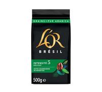 L'OR - Café Grains Perle Du Brésil, Café Gourmand Torréfié, 500g - Lot De 3