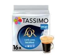L'OR Café Long Décaféiné Dosettes Tassimo