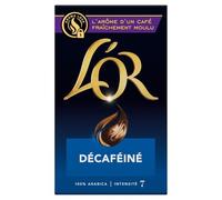 L'OR - Café Moulu Décaféiné 100% Arabica, Intensité 7, 250 g - Lot De 3