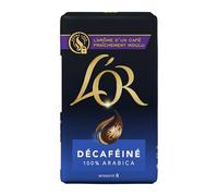 L'OR Café moulu Décaféiné Intensité 6 – 250 g