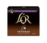 L'OR - Café Moulu Intense | Saveurs riches et onctueuses | Idéal pour un moment de dégustation gourmand | les 2 paquets de 250g | LOT DE 3