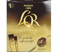 L'Or Café Soluble Absolu Sticks - 200 Sticks (Lot de 8x25)