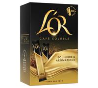 L'OR Café soluble Classique, 100 % Arabica - 80 doses de 1,8 g - Intensité 5