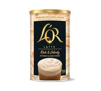 L'OR - Café Soluble Latte Onctueux, Saveur Riche Et Crémeuse pour Pause Gourmande, 220g - Lot De 3
