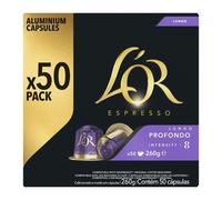 L'OR – Café en capsules Espresso Lungo – 50 capsules (260 g)