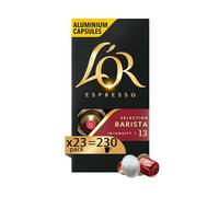 L'Or - Capsules de café Espresso Barista - 230 capsules en aluminium - Intensité 13-23 paquets de 10 - Compatible avec les machines Nespresso®* d'origine