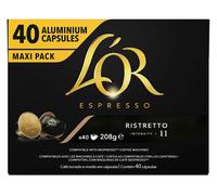 L'Or Espresso Café - 40 Capsules Ristretto Intensité 11 - compatibles Nespresso®*