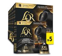 L'OR Barista Café Ristretto Intensité 11 – 50 capsules (lot 5 x 10) – Compatibles L'OR Barista