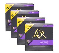 L'OR Douwe Egberts L Or Espresso profondo XL, capsules de café, capsules compatible Nespresso, café torréfié moulu, 80 Capsules de Café