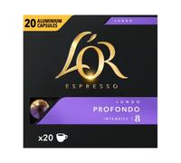 L'OR | Lungo Profondo - 20 capsules pour Nespresso®