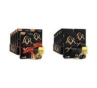 L'Or Espresso Café - 100 Capsules Colombia Intensité 8 - compatibles Nespresso®* & Espresso Café - 100 Capsules Ristretto Intensité 11 - compatibles Nespresso®* 10 Paquets de 10 Capsules