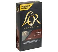 L'Or Espresso Café - 100 Capsules Forza Intensité 9 - compatibles Nespresso®* (lot de 10 x 10)