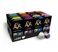 L'Or Espresso Café - Assortiment de 200 capsules Nouveautés | Compatibles Nespresso®*, lot de 10 x 10 capsules alluminium 20 variétés nouveauté