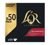L'OR – Capsules café Espresso Splendente – Pack de 50 – 260 g