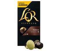 Pack de 10 capsules Maison du Café L'Or Espresso Forza 52 g Intensité 9