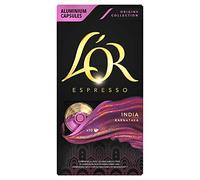 L'Or Espresso Café India Intensité 10-10 Capsules en Aluminium Compatibles avec les Machines Nespresso-52 g