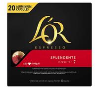 L'Or Espresso Capsules de café espresso, Splendente, Intensité 7 - La boîte de 20, 104g