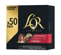 L'OR Espresso Café Splendente - intensité 7 - Boîte de 50 capsules