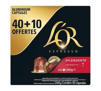 Capsules L'OR Espresso SPLENDENTE x40 + 10 offertes
