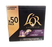 L'OR Espresso Capsules de café supremo N°10 50 capsules