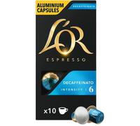 L'Or Espresso Décaféiné intensité 6 Café Capsules X10 compatibles Nespresso®*