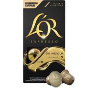 L'OR Espresso Or Absolu – Intensité 9 – Pack de 10 capsules