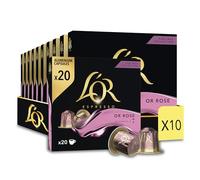 L'OR Espresso Or Rose 20 caps x10 (200 caps)