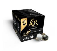 L'OR Espresso Ristretto - 120 capsules de café Intensité 11 - Compatibles Nespresso®* (lot de 6 x 20)